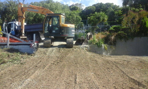 Finished demoltion - Panorama road christchurch