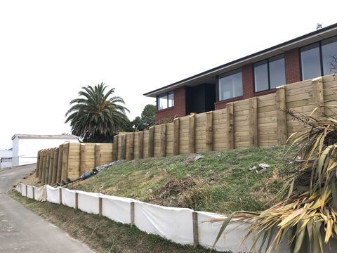 Timber Retaining Wall Christchurch  