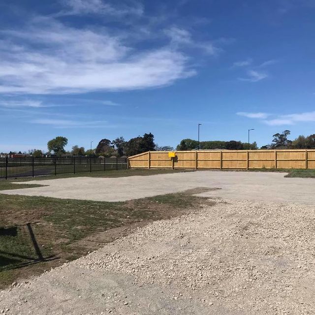 Completed Foundation Earthworks, Burwood, Christchurch