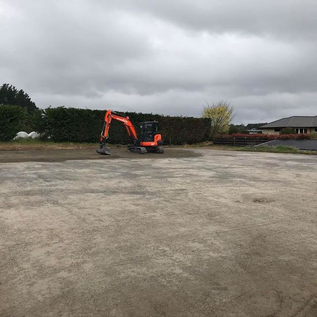 Horse Arena Under Construction, West Melton, Christchurch