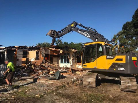 Residential House Demolition, Clifton Hill - Christchurch