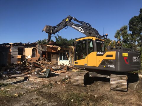 House Demolition Clifton tce Christchurch 