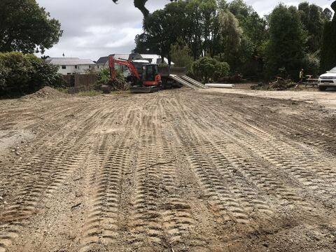 Finished section clearance, Christchurch 