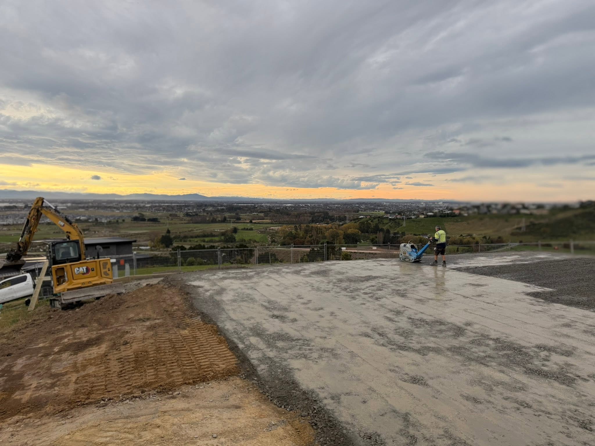 Foundation and building pad compaction by TBT Earthworks Christchurch