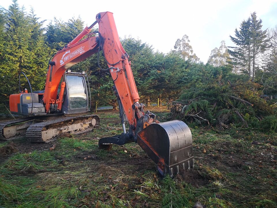 TBT Earthworks completing rural property earthworks in Canterbury