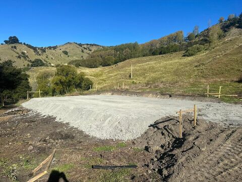 Kaikōura House Cut and Fill Earthworks