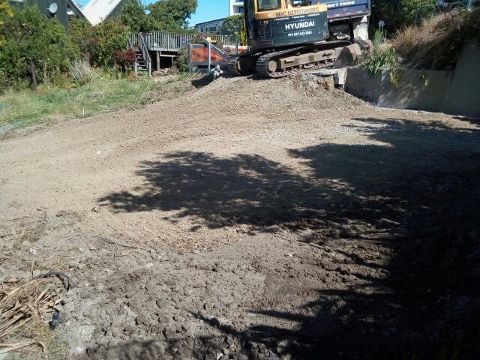 Finished demoltion - Panorama road christchurch